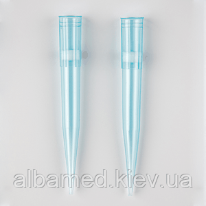 Наконечники 1000 мкл "Альбамед",натуральні,з фільтром, без ДНКази/РНКази,1000 шт